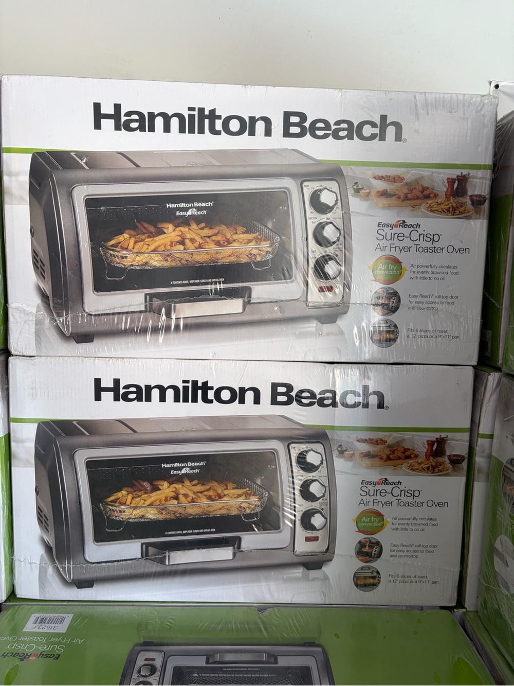 Hamilton Beach Toaster Oven - Silver and Black Accents